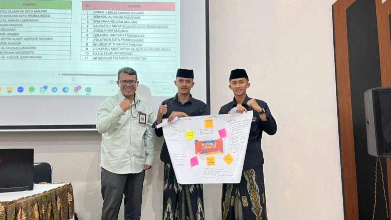 Santri PP Mansyaul Ulum Ikuti Pelatihan Santri Wirausaha Terpadu (PESAWAT) Eko-Tren OPOP Jatim 2025
